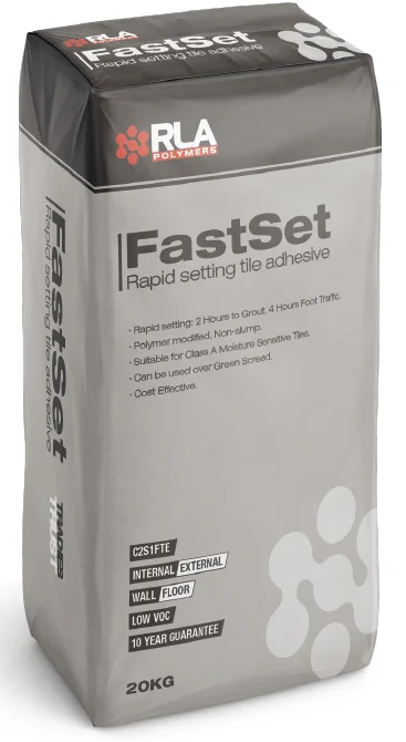 RLA-FastSet-Grey-20 kg Bag