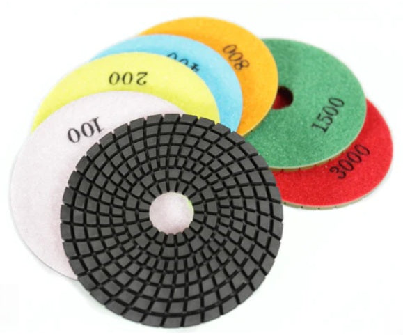 TAP-Velcro Polishing Pad-Size:800 Grit-Diameter:100mm-Each