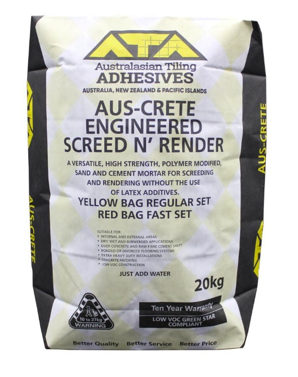 ATA-Screed n Render Norma-20 kg Bag