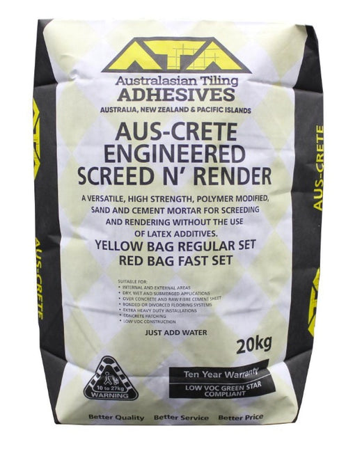 ATA-Screed n Render Norma-20 kg Bag