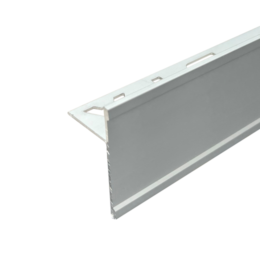 DTA-Light Balcony Trim-8mm, 30mm-Aluminium-Matt Silver-3 m Length