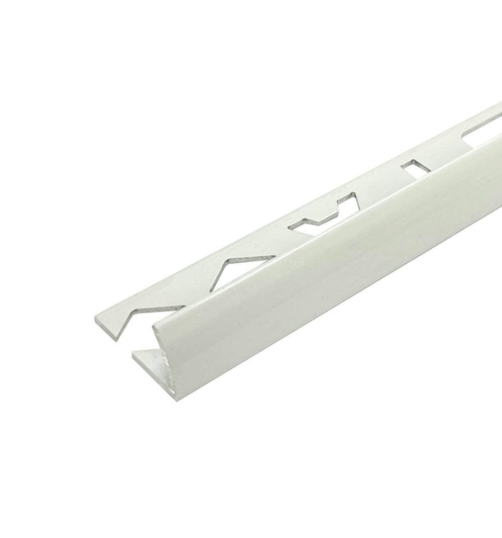 DTA-Angle Round-12mm-Aluminium-White-3 m Length