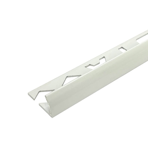 DTA-Angle Round-12mm-Aluminium-White-3 m Length