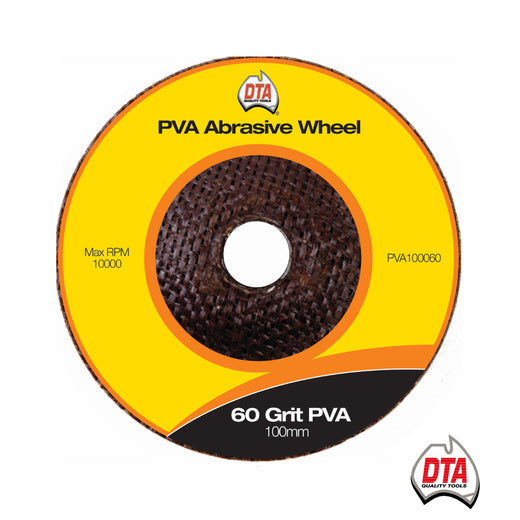 DTA-Grinding Disc-Size:60 Grit-Diameter:100mm-Pack of 10
