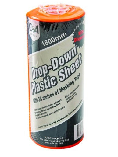 C&A Brushware-Masking Film Dispenser-Plastic-Size:550mm-Length:33m-Each