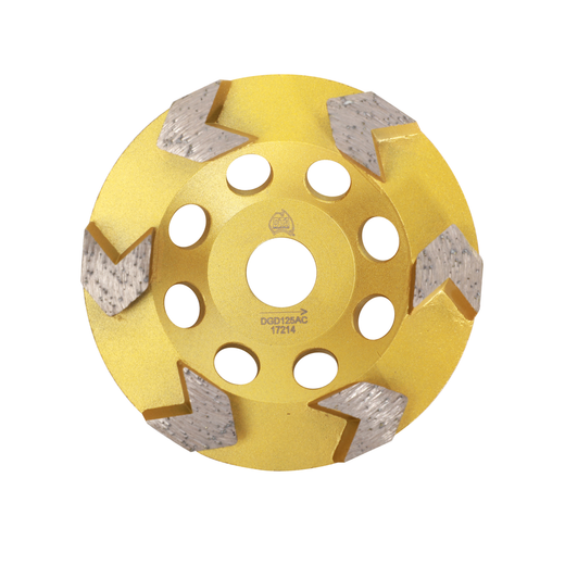 DTA-Grinding Cup wheel-Diamond-Size:Coarse Arrow-Diameter:125mm-Each