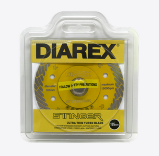 Diarex-Saw Blade Stinger-Yellow-Size:125mm-Each